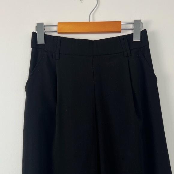 ZARA Trafaluc Collection Women's Black Wide-Leg Trousers - Size S - Picture 2 of 9